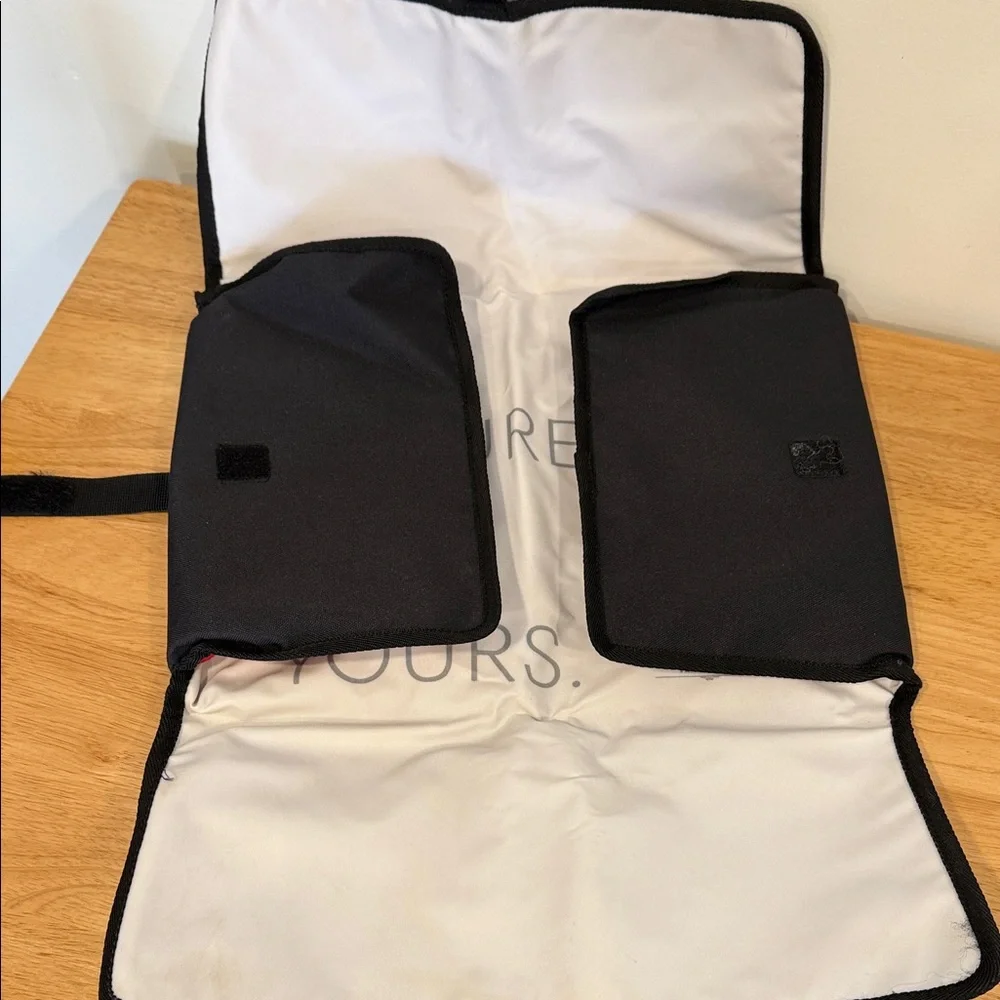 Herschel Black Diaper Bag/Backpack and changing pad